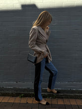 Load image into Gallery viewer, White Story - Wool w Belt Detail Jacket - Stone - RRP $995  - 10
