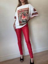Load image into Gallery viewer, Loewe - Leather pants - Red - 36 - bnwt - RRP$2,150
