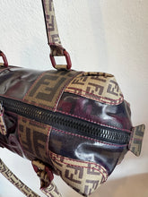 Load image into Gallery viewer, Fendi - Zucca Mixed Media Coated Canvas Boston Bag - Black - M
