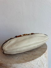 Load image into Gallery viewer, Vintage Gucci  - Amalfi Bamboo Horsebit Hobo Bag - Ivory - S
