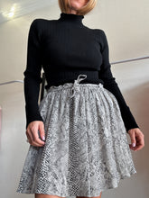 Load image into Gallery viewer, Zimmermann - Silk Flared Belted Mini Skirt - Snake Print - 2
