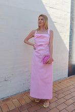 Load image into Gallery viewer, Witchery - Ruched Midi Dress w Internal Corset - Floss Pink - 10
