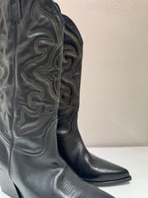 Load image into Gallery viewer, Husk - Sophia Cowboy Boots - Black - 39 - RRP$849
