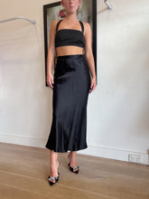 Load image into Gallery viewer, Christopher Esber - Satin Skirt - Black - 6
