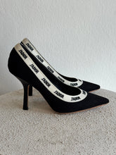 Load image into Gallery viewer, Dior - J&#39;Adior Shoes - Black Ribbon  - 37
