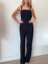 Load image into Gallery viewer, Alexander Wang - Open Buckle Back Jumpsuit - Black - 10(US)
