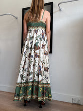 Load image into Gallery viewer, Alemais - Birdie Sundress Dress - Ivory w Green Floral - RRP$495- 14
