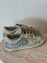 Load image into Gallery viewer, Golden Goose - Old School Glitter Sneaker - Silver - 38 - RRP$820
