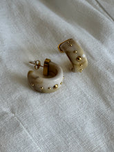 Load image into Gallery viewer, éthéréé collection- Cowboy Resin hoops
