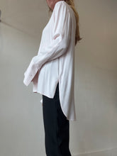 Load image into Gallery viewer, Scanlan Theodore - LS Single Front Pleat Blouse - Light Pink - 8
