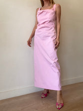 Load image into Gallery viewer, Witchery - Ruched Midi Dress w Internal Corset - Floss Pink - 10
