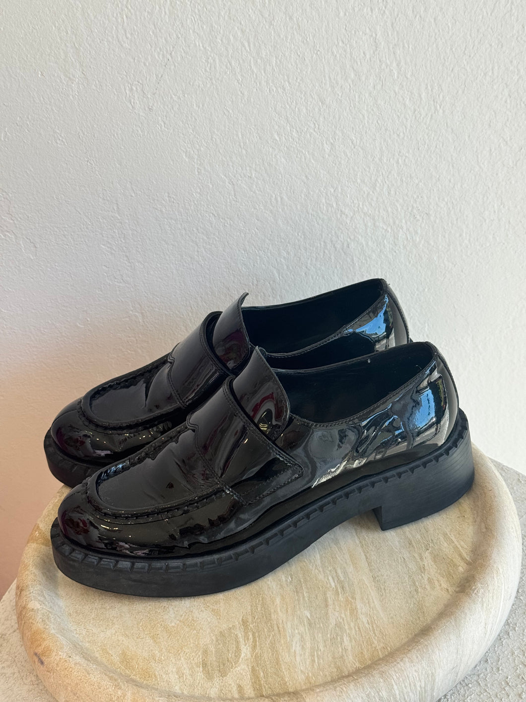 Tony Bianco - Patent Loafers - Black - 7