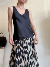 Load image into Gallery viewer, Sample Carla Zampatti - Satin Tank Top - Black - 6 - BNWT
