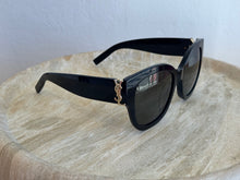Load image into Gallery viewer, Saint Laurent - Cat Eye SLM95F001 Sunglasses - Black - S - RRP $790
