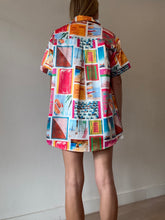 Load image into Gallery viewer, Eliya The Label - Monaco Post Card Shirt - Multi - S
