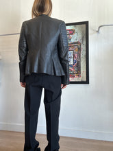 Load image into Gallery viewer, Rebecca Vallance - Leather Jacket - Black leather - 12
