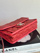 Load image into Gallery viewer, Chanel - Caviar French Riviera Flap ShoulderBag - Coral - S
