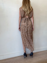 Load image into Gallery viewer, Shona Joy - Ambar Sleeveless Open Back Midi Dress - Brown - 10 - RRP $395
