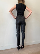 Load image into Gallery viewer, Zjoosh - Leather pants - Black - 12 - RRP$749

