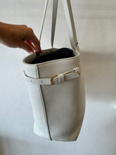 Load image into Gallery viewer, Celine - Cabas Anais Cuir Triomphe in Grained LeatherBag - Bone - M - current - RRP $4,950
