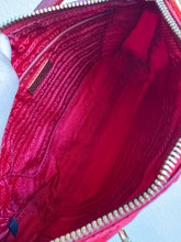 Load image into Gallery viewer, Vintage Prada - Nylon Tessuto Pochette Shoulder Bag - Red - S

