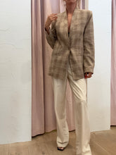 Load image into Gallery viewer, Hansen &amp; Gretel - Check Blazer - Brown -small check  S
