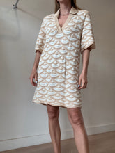 Load image into Gallery viewer, Aje - Dreamed Knit Mini Dress - Sand white - S
