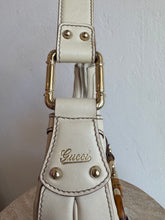 Load image into Gallery viewer, Vintage Gucci  - Amalfi Bamboo Horsebit Hobo Bag - Ivory - S
