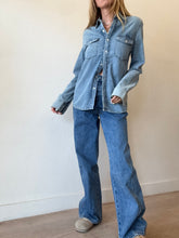 Load image into Gallery viewer, Wardrobe.NYC - Denim Shirt - Light Denim - XS
