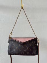 Load image into Gallery viewer, Louis Vuitton - Pallas Crossbody Bag w chain - Monogram w pink - S
