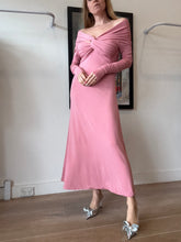 Load image into Gallery viewer, Khaite - Cerna Off The Shoulder Dress - Pink - S - RRP$2500
