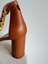 Load image into Gallery viewer, Stuart Weitzman - Strap Sandals - Brown w gold studs - 41
