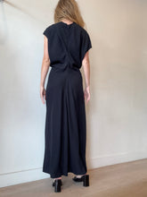 Load image into Gallery viewer, Toteme - SS Ruched Column Maxi Dress - Black - 40 - RRP$1270
