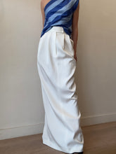 Load image into Gallery viewer, Alex Perry - Presley Column Maxi Skirt - White - 6 - bnwt
