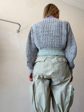 Load image into Gallery viewer, Isabel ETOILE Marant - Open Knit Knitwear - Purple/Green  - 34
