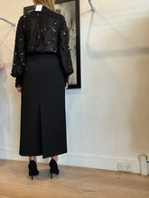 Load image into Gallery viewer, Scanlan Theodore - Classic Pencil Maxi Skirt - Black - 10
