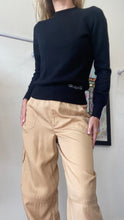 Load image into Gallery viewer, Zimmermann -Cashmere  Jumper - Black w logo - 1
