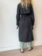 Load image into Gallery viewer, All Saints - Light Trench Coat - Black - Small - RRP$745
