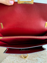 Load image into Gallery viewer, Salvatore Ferragamo - Aileen Leather Shoulder Bag - Dusty Grey - S
