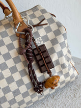 Load image into Gallery viewer, PRE- ORDER 🥐 Croissant  🍫  bag charm
