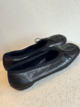 Load image into Gallery viewer, Chanel - Logo Ballet Shoes - Black - 37
