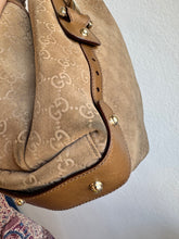 Load image into Gallery viewer, Gucci - Suede Pelham Hobo Bag - Suede Tan - M
