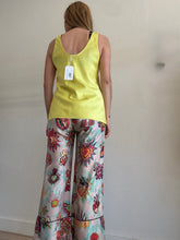 Load image into Gallery viewer, Oroton - Satin Tank Top - Yellow - 10
