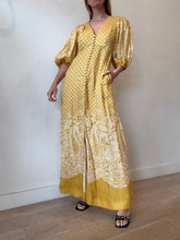 Load image into Gallery viewer, Zimmermann - Jude Paisley Midi Dress - Butter Yellow - 2 - RRP$699
