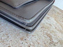 Load image into Gallery viewer, Salvatore Ferragamo - Aileen Leather Shoulder Bag - Dusty Grey - S
