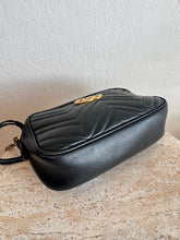 Load image into Gallery viewer, Gucci - GG Marmont small camera Crossbody bag - Black - S - RRP$3,050
