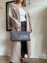 Load image into Gallery viewer, Rebecca Vallance - Light Knit Coatigan w belt - Light Brown - S
