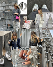 Load image into Gallery viewer, Helmut Lang - Pants w zip - Silver - 2
