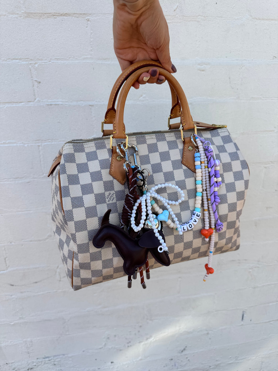 Louis Vuitton - Speedy 30 Tote - Damier Azur - 30 - RRP$3,050 w box