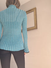 Load image into Gallery viewer, Ellery - Ribbed metalic top Size XS (8-10)
